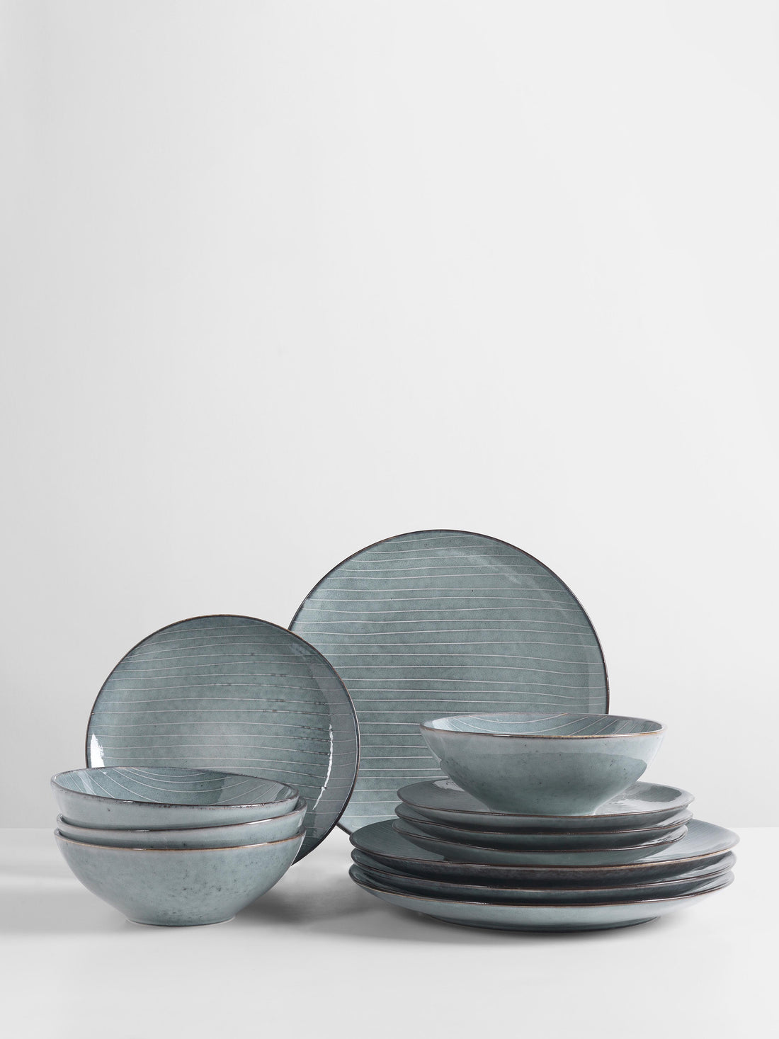 Broste Nordic Sea Dinner Set For Four - 12 Pieces