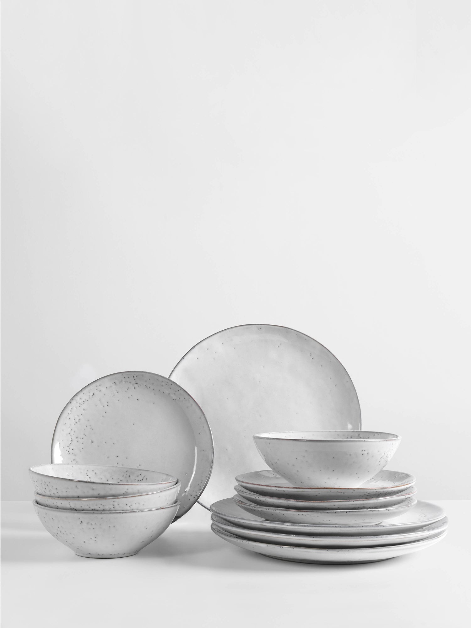Broste Nordic Sand Dinner Set For Four - 12 Pieces