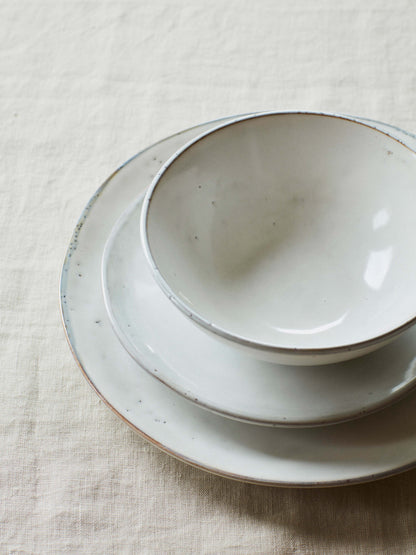 Broste Nordic Sand Dinner Set For Two - 6 Pieces
