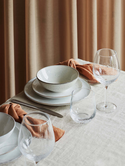 Broste Nordic Sand Dinner Set For Two - 6 Pieces