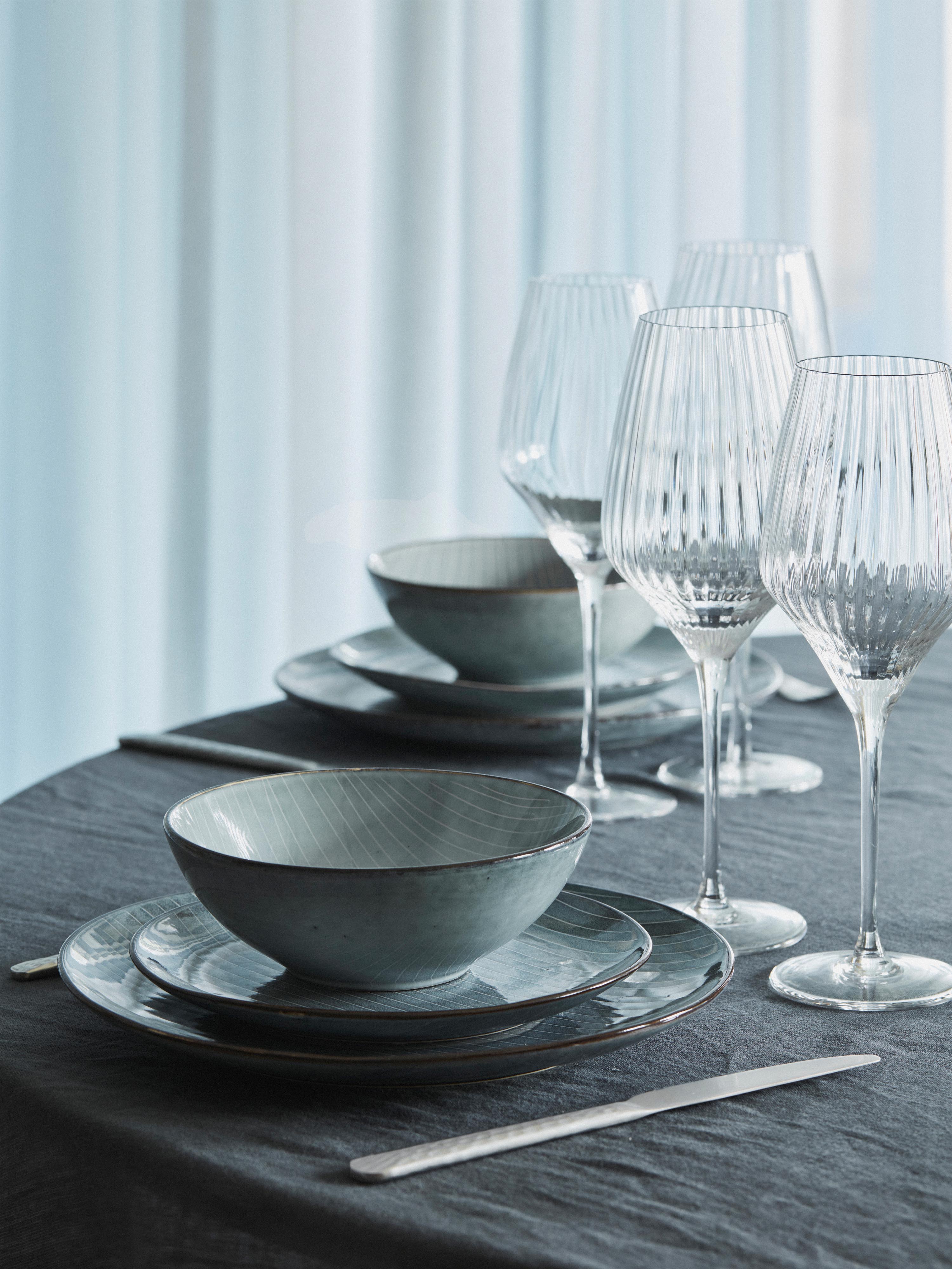 Broste Nordic Sea Dinner Set For Two - 6 Pieces
