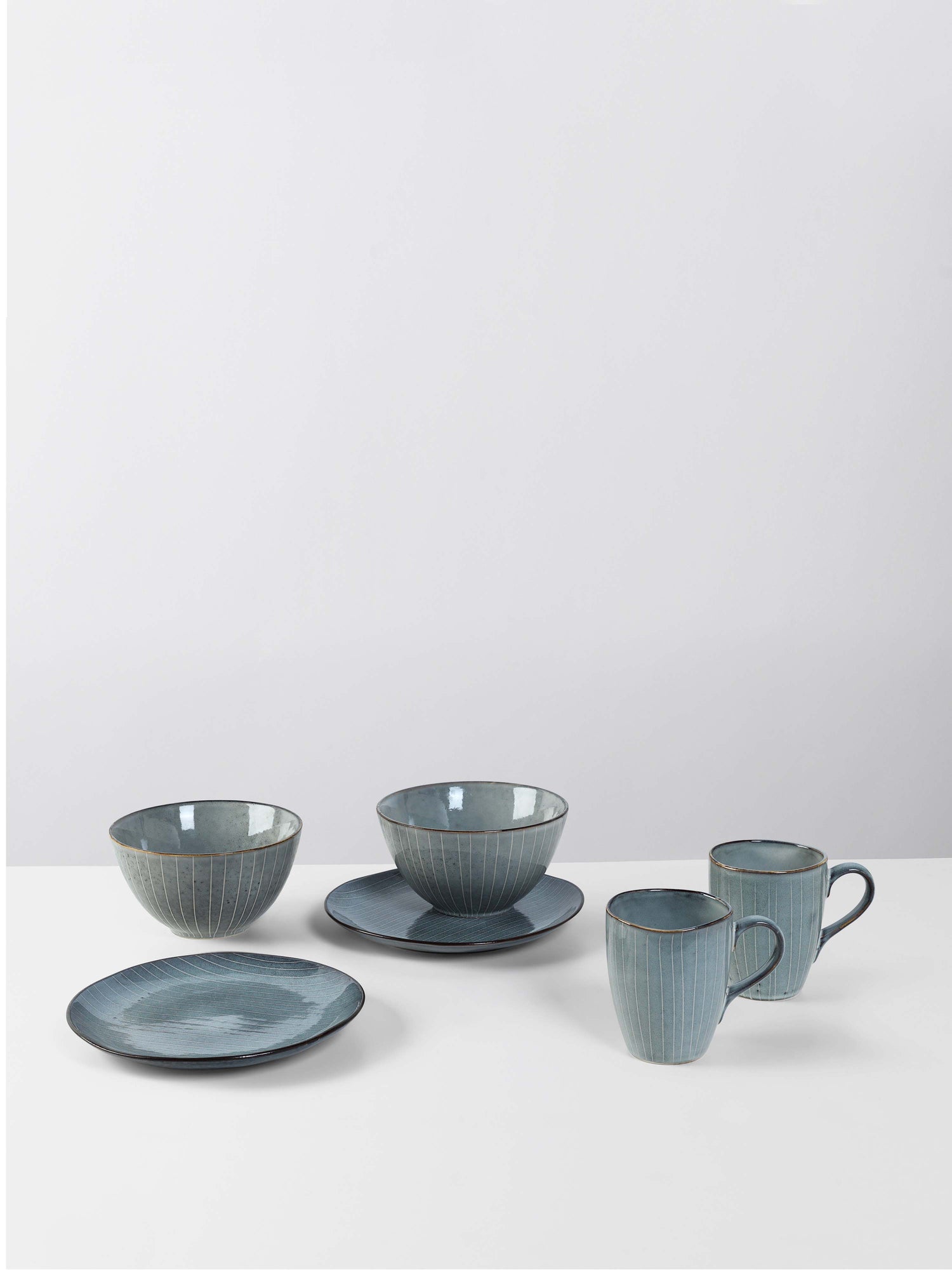 Broste Nordic Sea Breakfast Set For Two - 6 Pieces