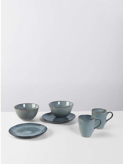 Broste Nordic Sea Breakfast Set For Two - 6 Pieces