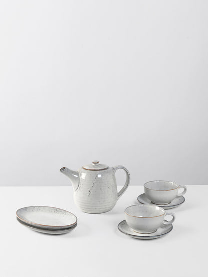 Broste Nordic Sand Tea Set For Two - 5 Pieces