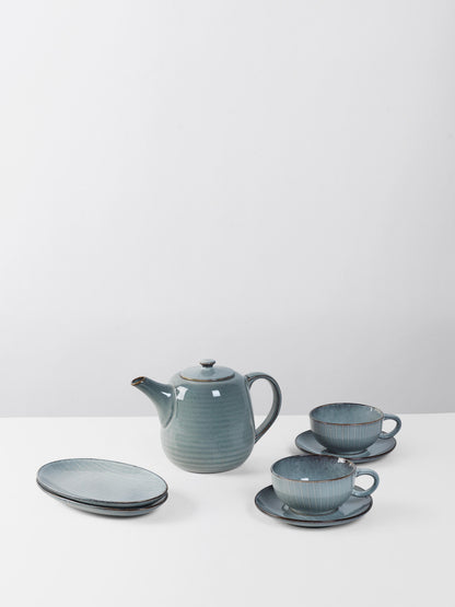 Broste Nordic Sea Tea Set For Two - 5 Pieces