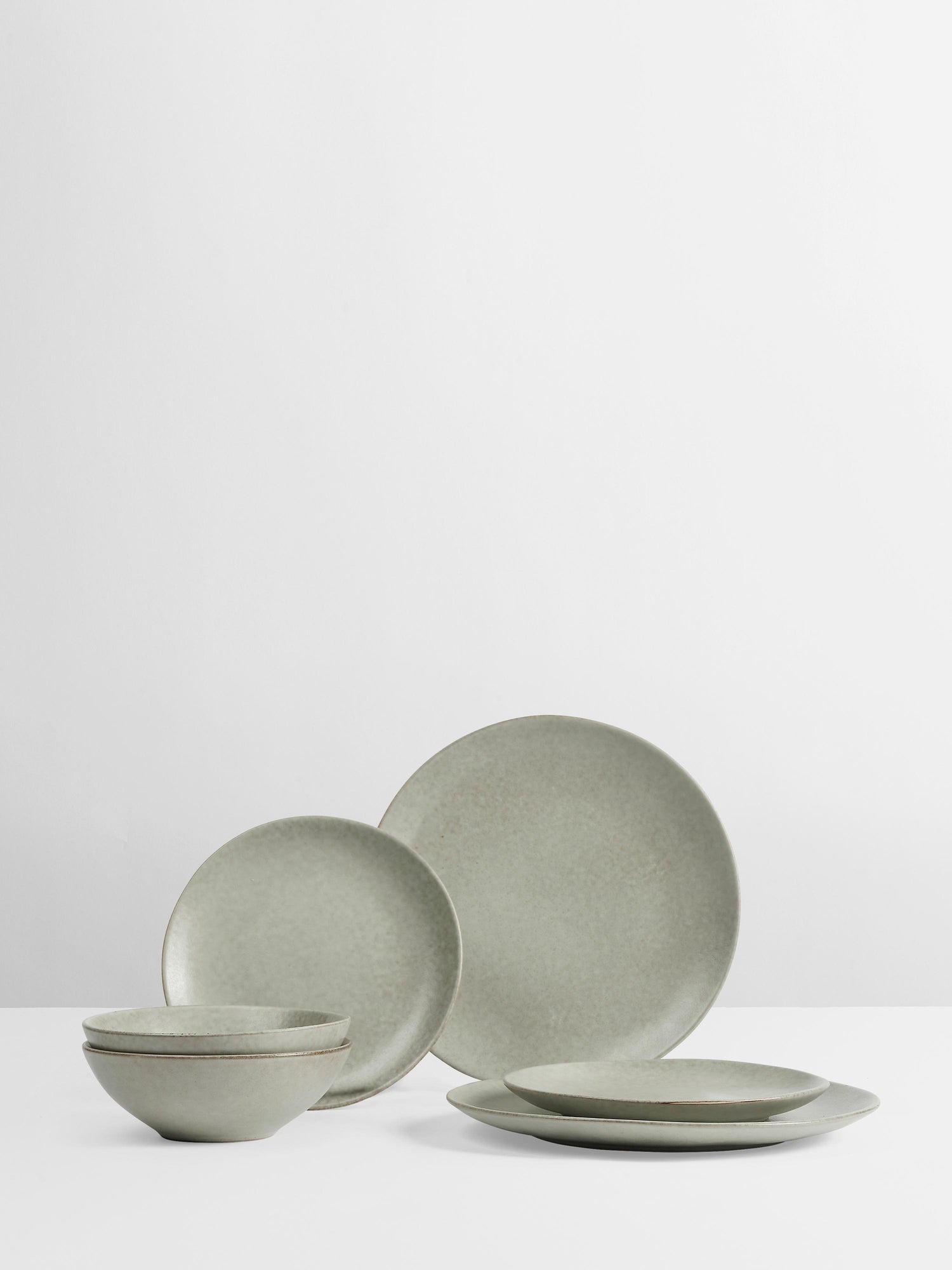 Broste Nordic Marsh Dinner Set For Two - 6 Pieces