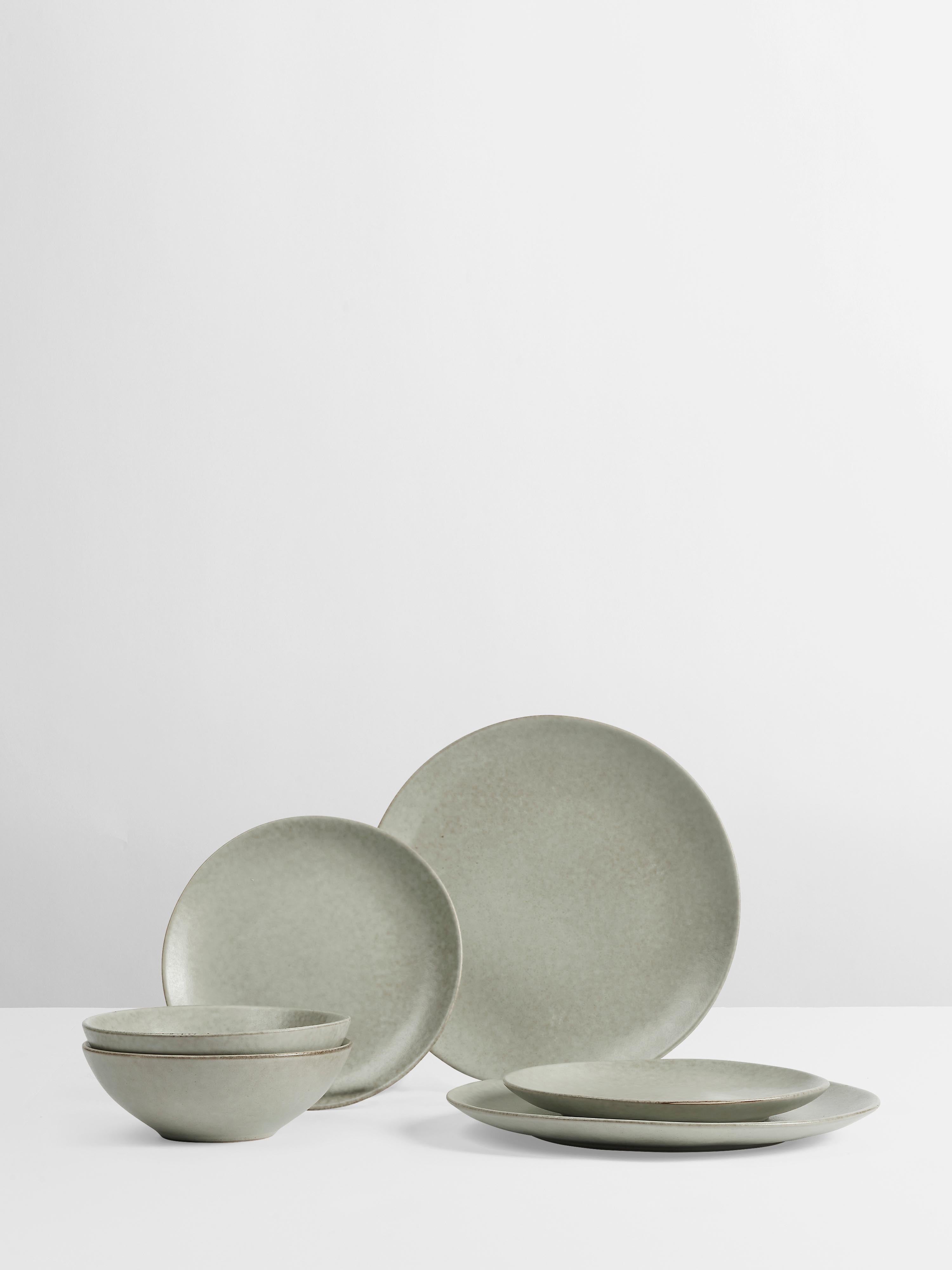 Broste Nordic Marsh Dinner Set For Two - 6 Pieces