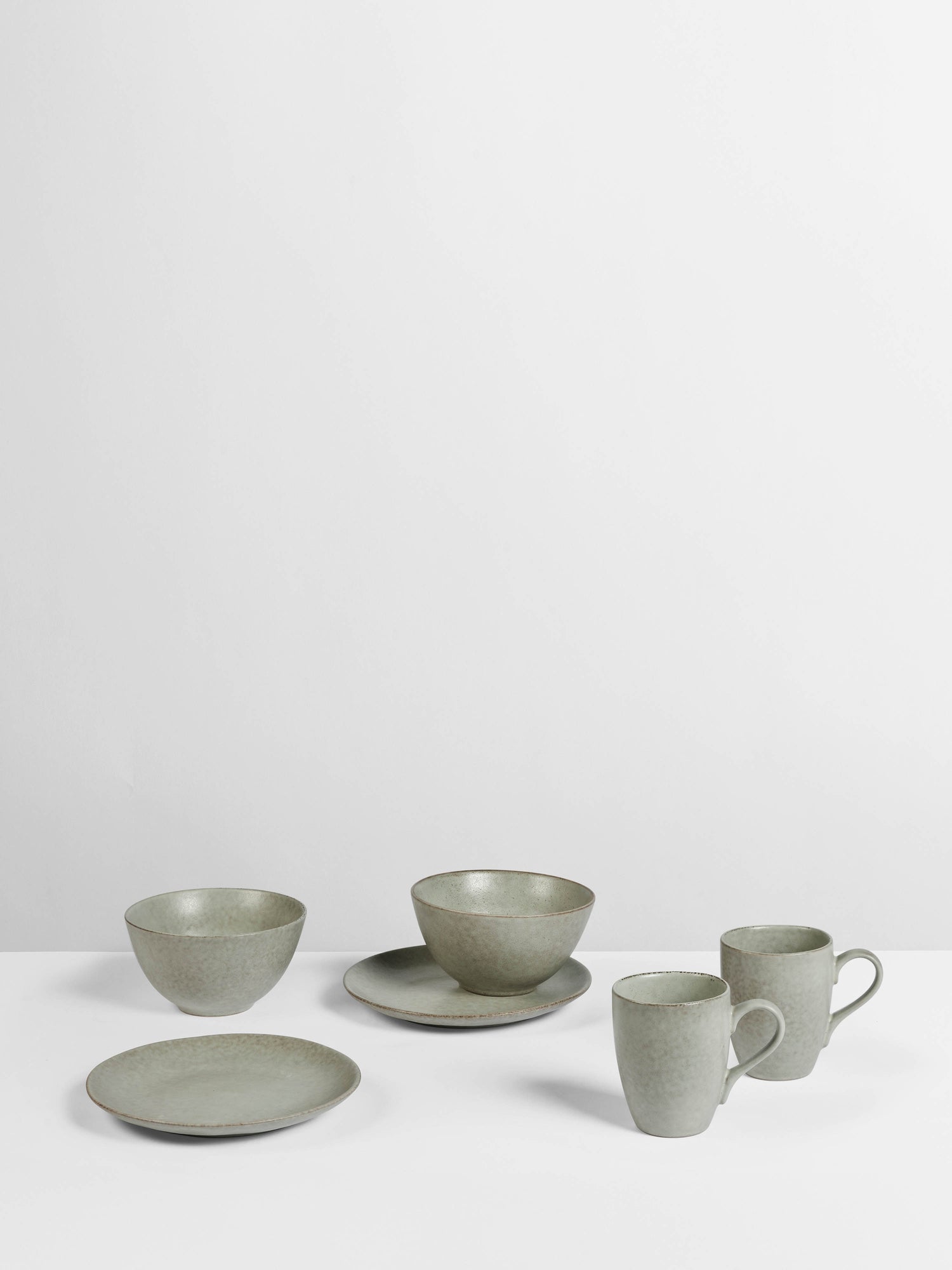 Broste Nordic Marsh Breakfast Set For Two - 6 Pieces
