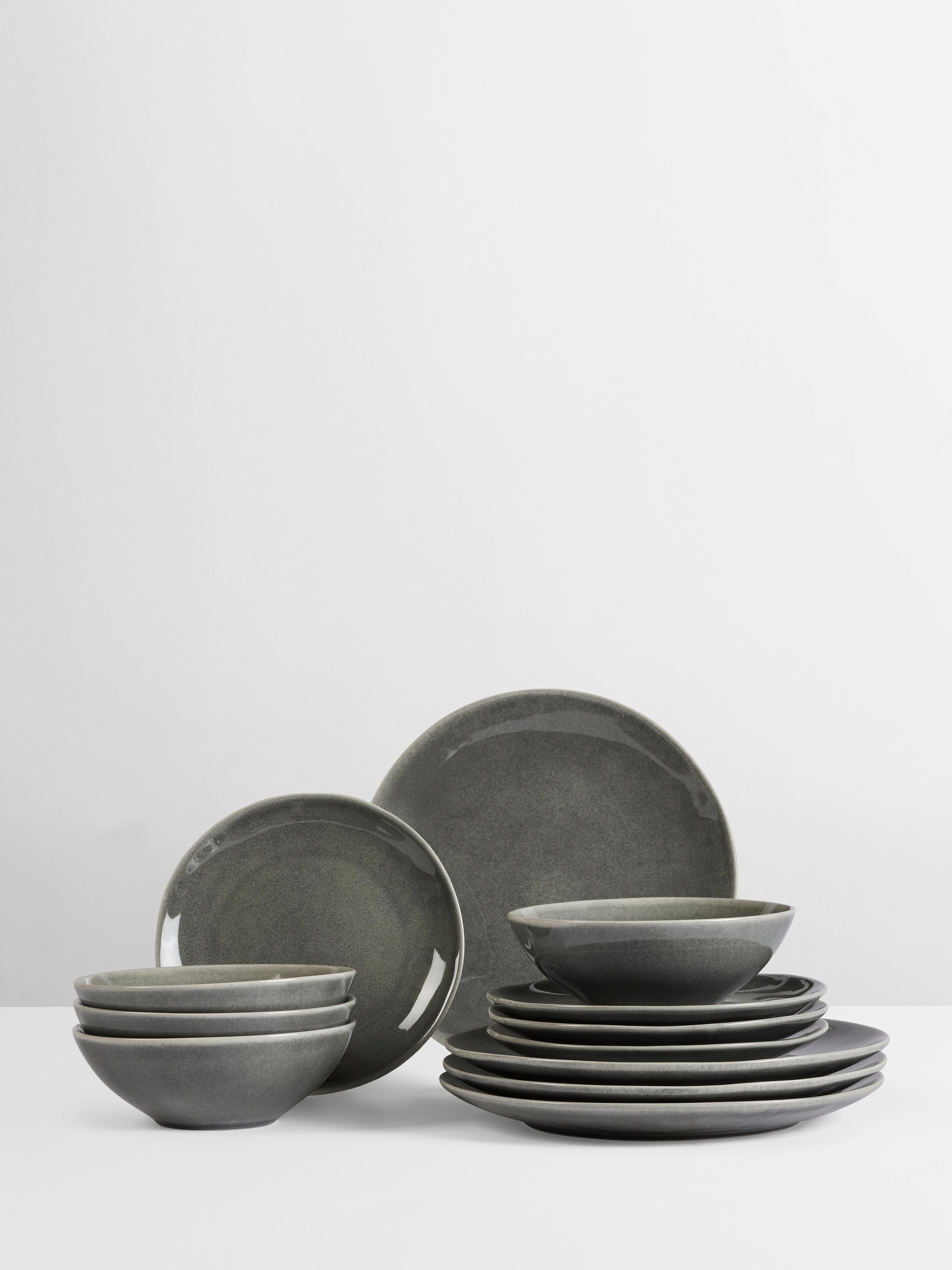 Broste Nordic Rain Dinner Set For Four - 12 Pieces