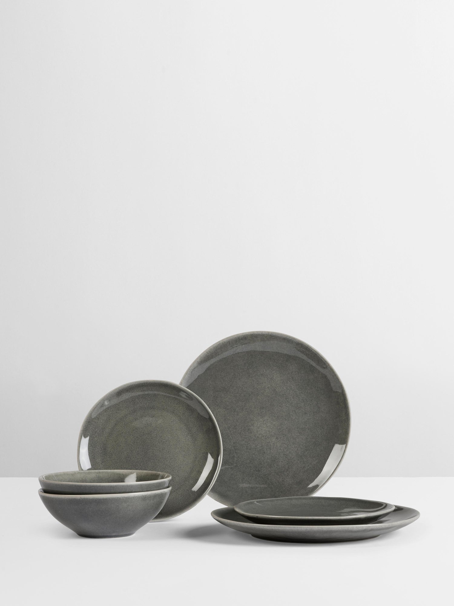 Broste Nordic Rain Dinner Set For Two - 6 Pieces