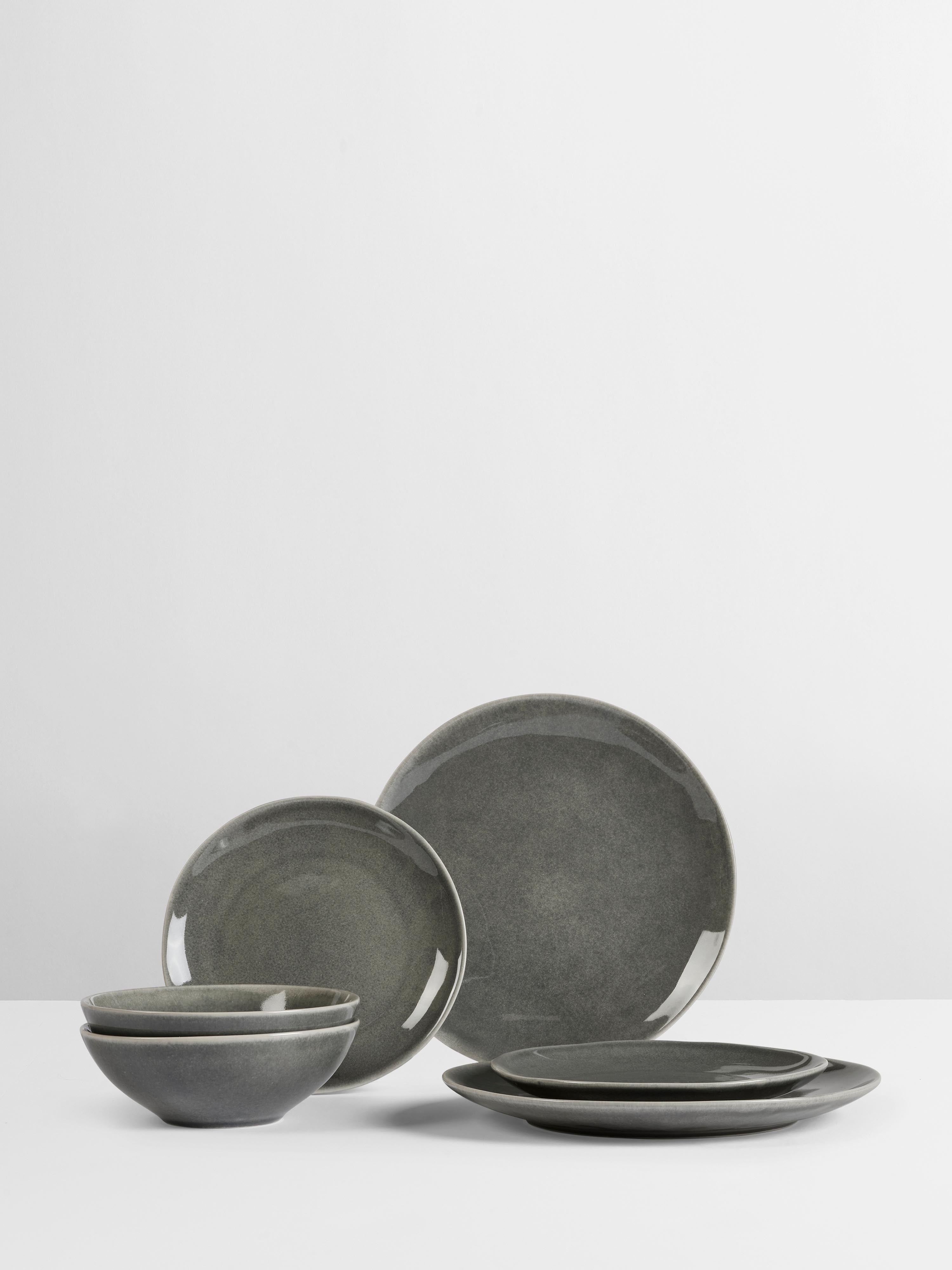 Broste Nordic Rain Dinner Set For Two - 6 Pieces