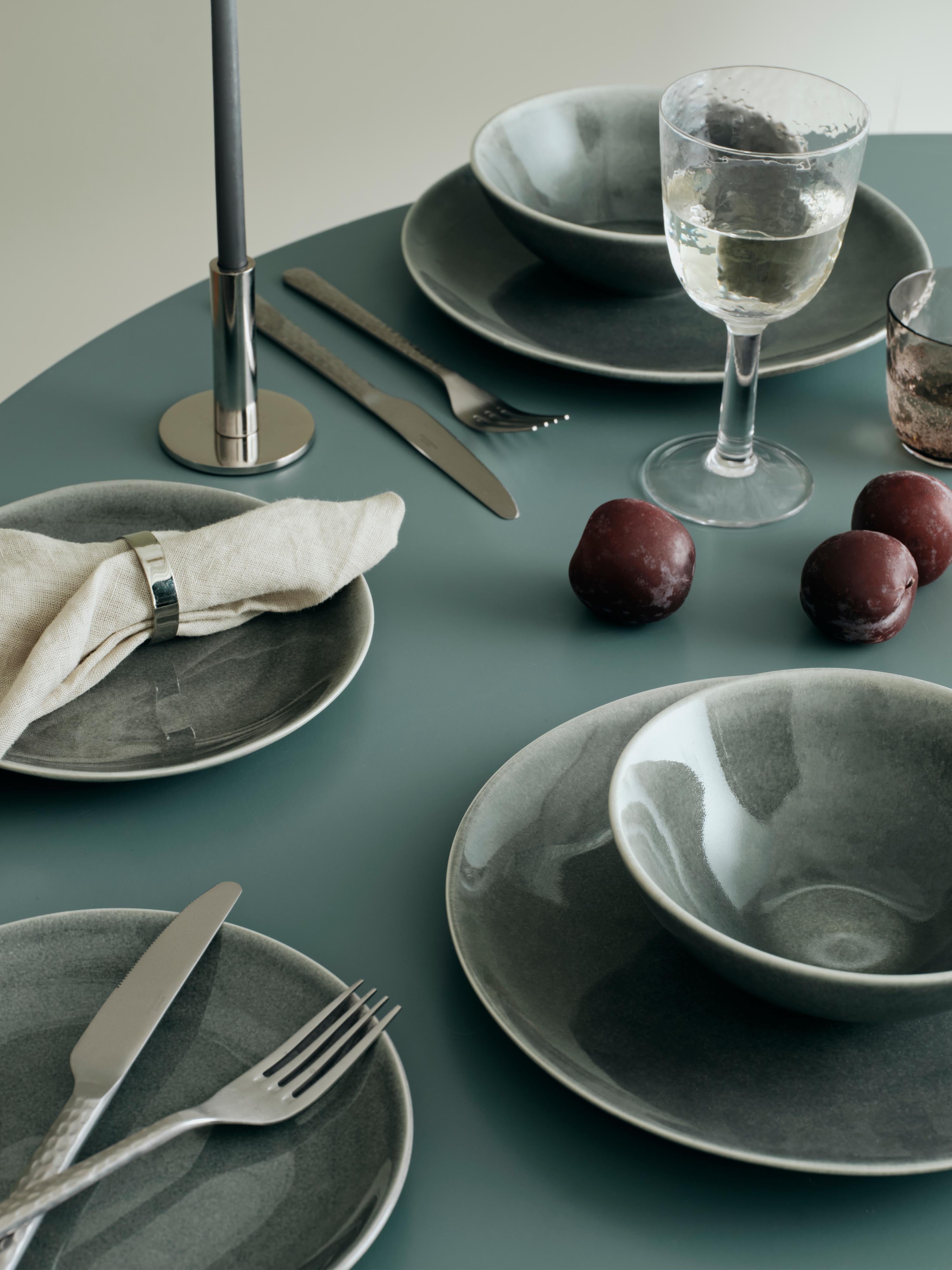 Broste Nordic Rain Dinner Set For Two - 6 Pieces