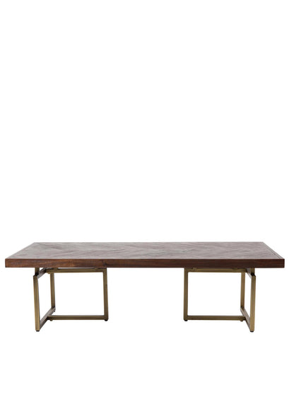 Class Wooden Herringbone Coffee Table - 2 Colours Available