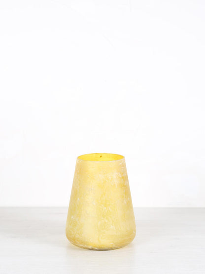 Ceirrah Glass Vase Stormlight  - Yellow - 2 Sizes Available