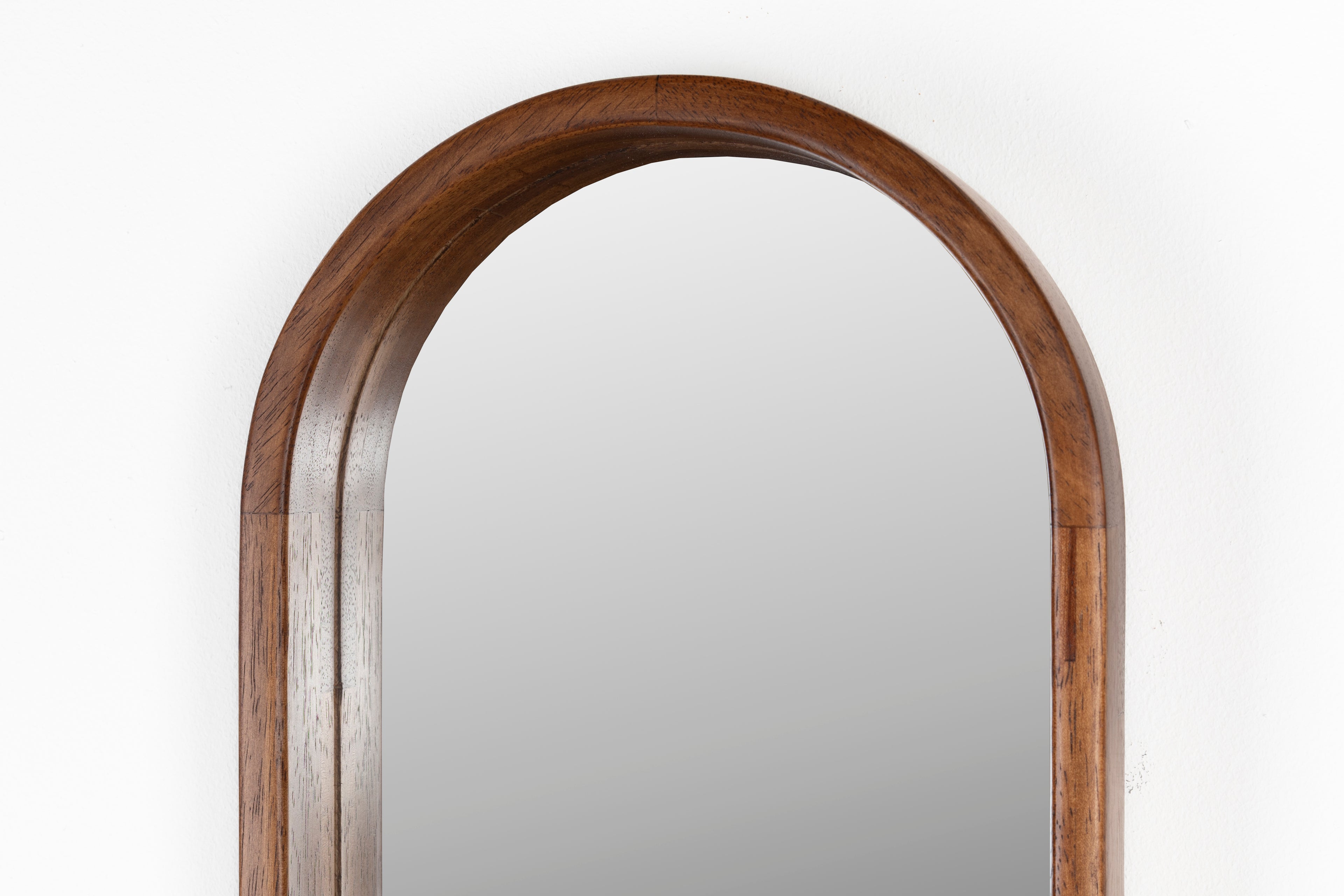 Nyko Rubberwood Mirror - Oval
