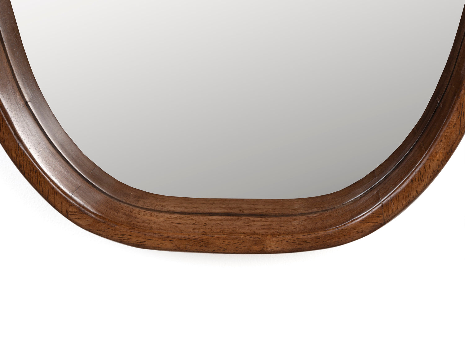 Nyko Rounded Rubberwood Mirror - Large