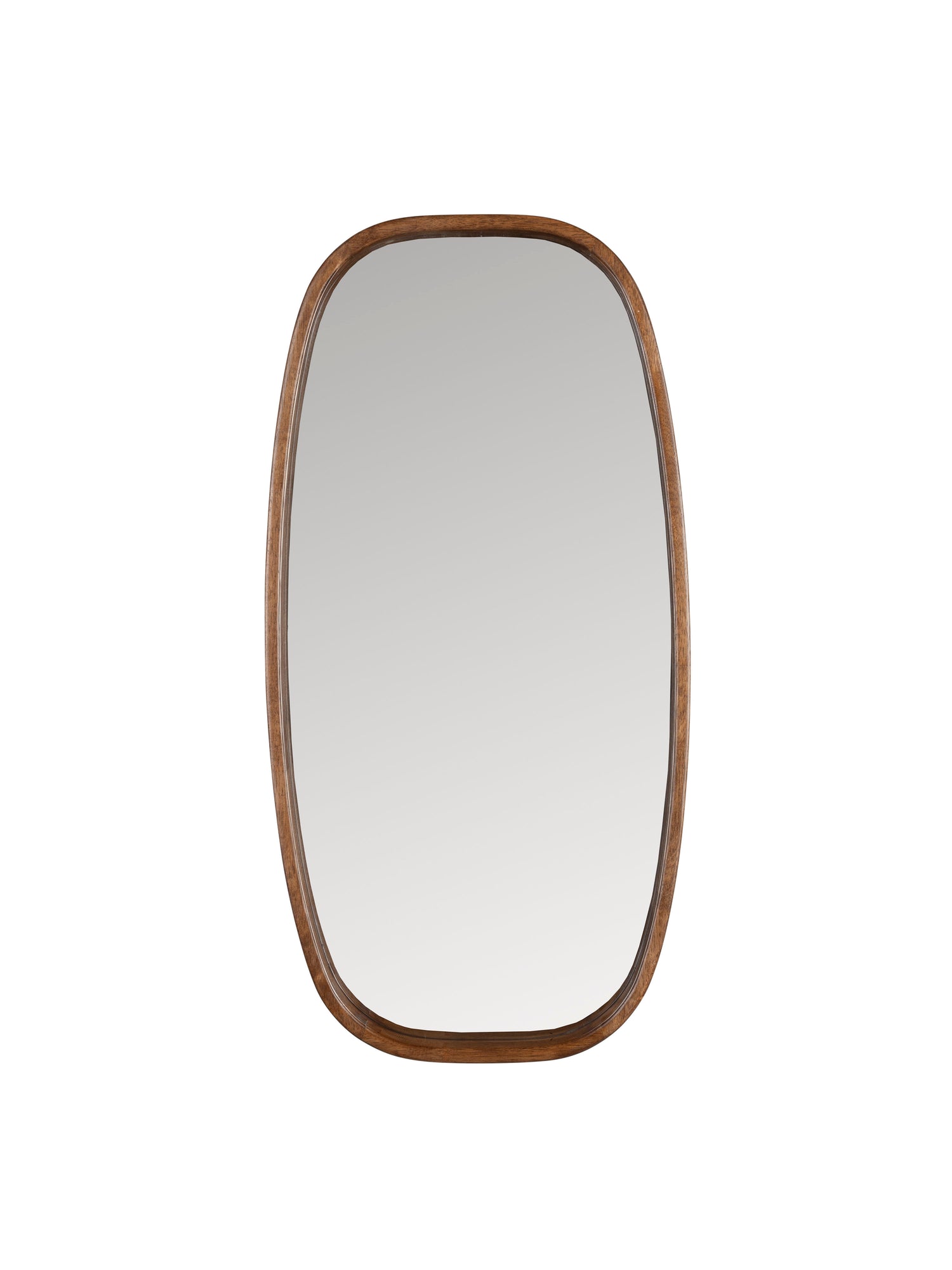 Nyko Rounded Rubberwood Mirror - Medium