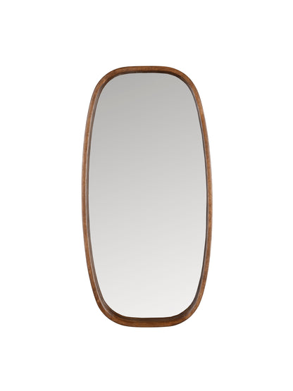Nyko Rounded Rubberwood Mirror - Medium