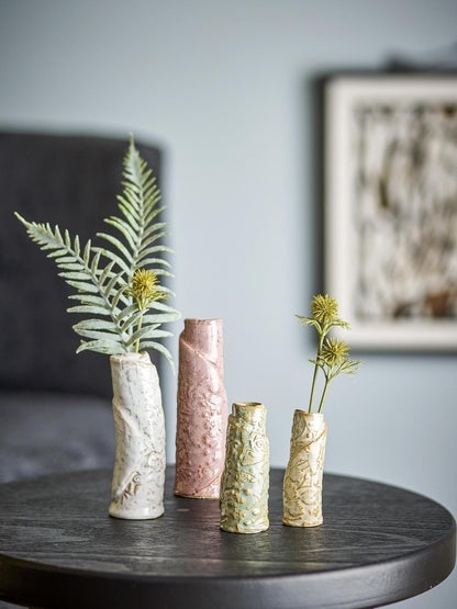 Temple Vase - Brown - Stoneware