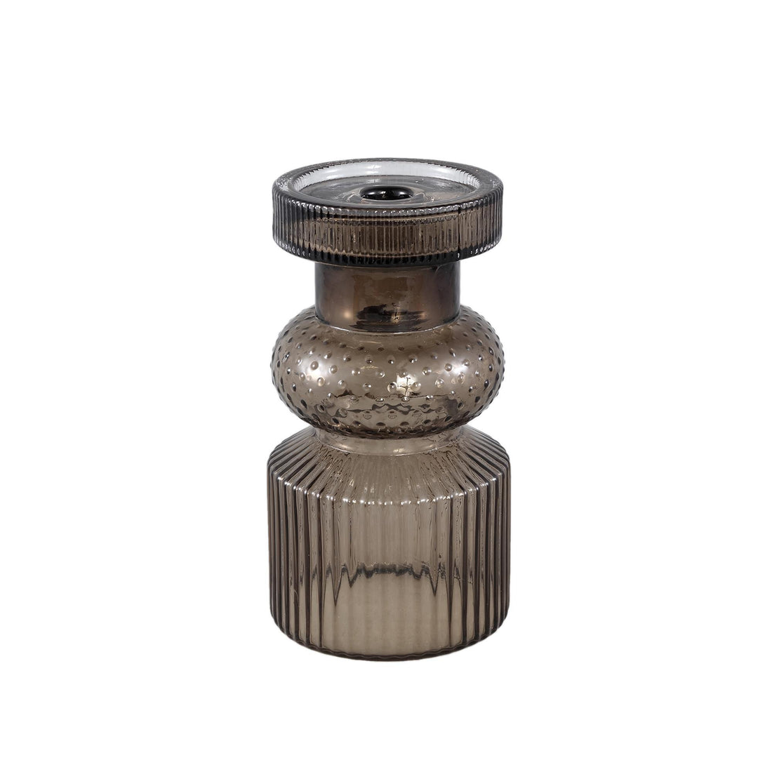 Fadri Bronze Glass Candle Holder - Small - 2 Colours Available