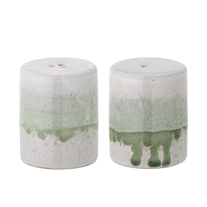 Paula Salt &amp; Pepper Shaker Set - 2 Options Available - Stoneware