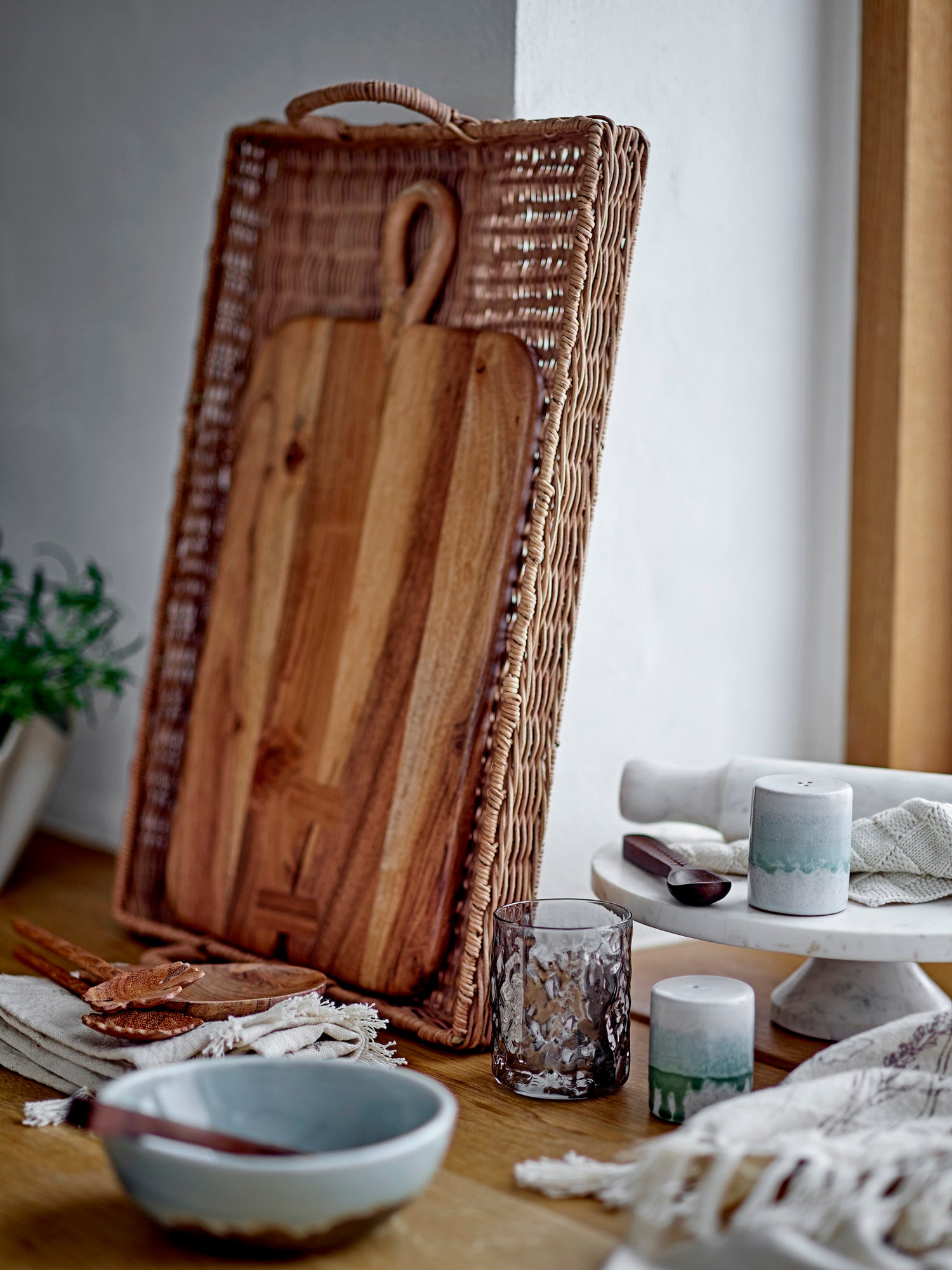 Paula Salt &amp; Pepper Shaker Set - 2 Options Available - Stoneware