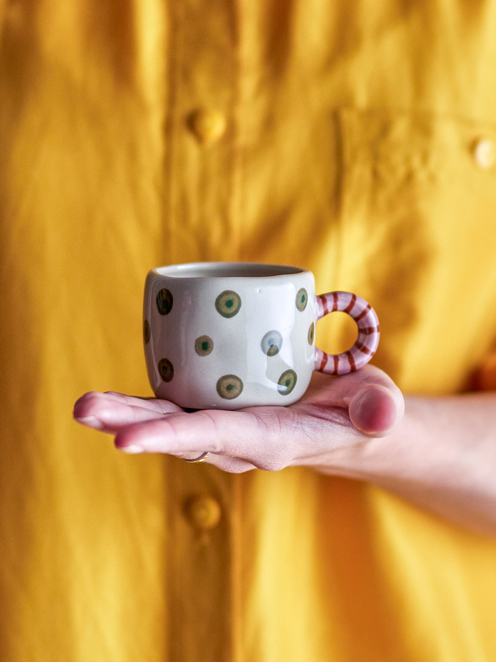Nini Mini Mug - Dotted Nature - Stoneware