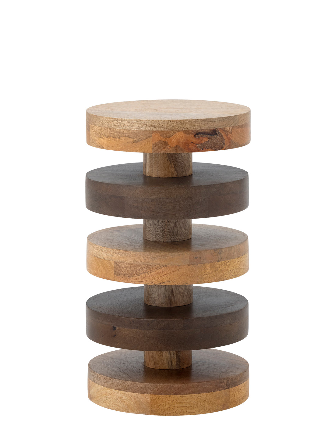 Franka Side Table - Shaded Brown - Mango Wood