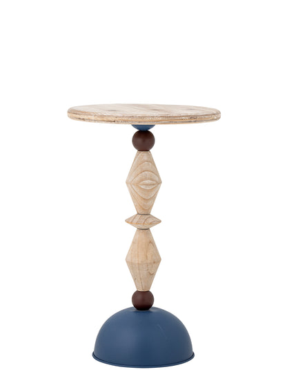 Mannelli Side Table - Navy Blue - Firwood