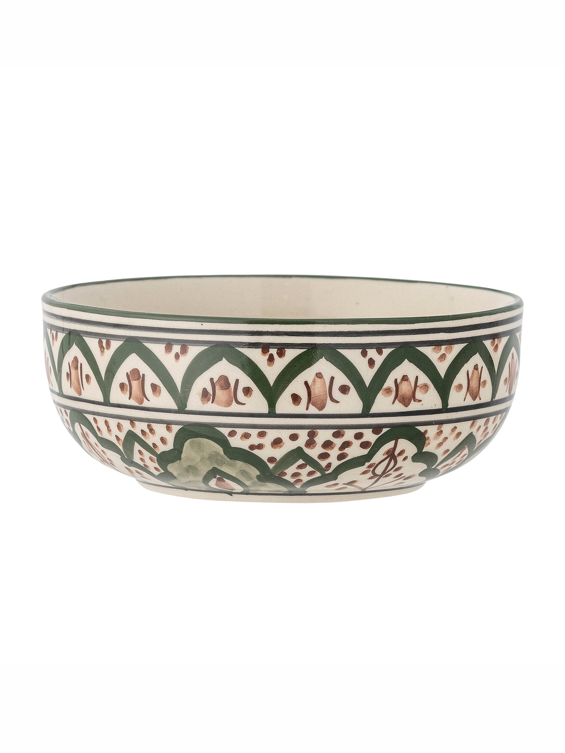 Karlie Bowl, Green, Stoneware D15XH6cm
