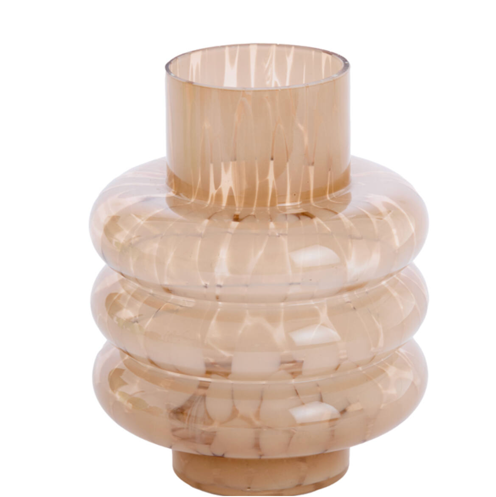 Ceccina Light Brown Glass Vase