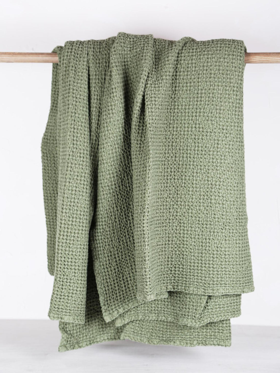 Maia Recycled Throw - Eucalyptus - 2 Sizes Available