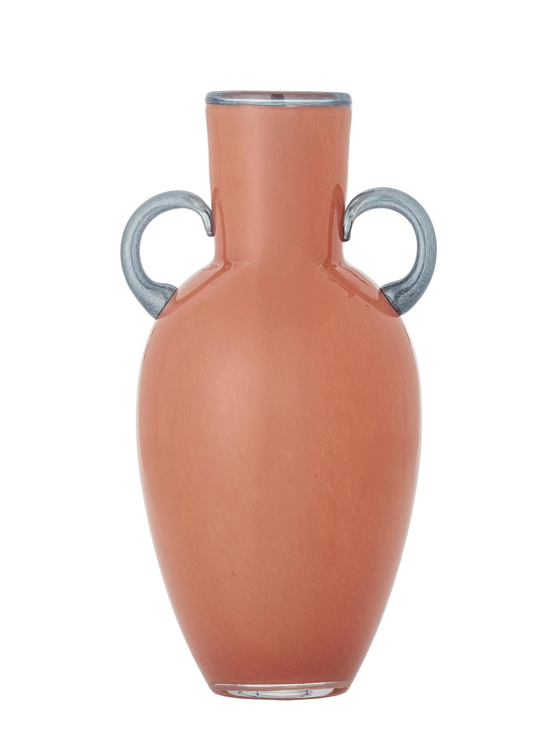 Anniversary Glass Vase - Orange Glow