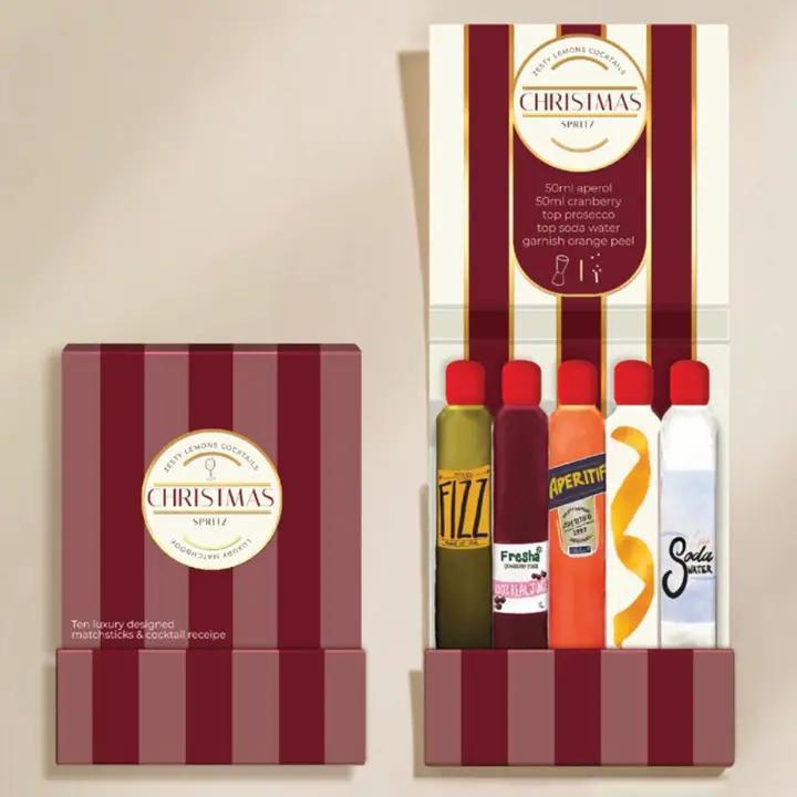 Christmas Spritz Cocktail Matchbook
