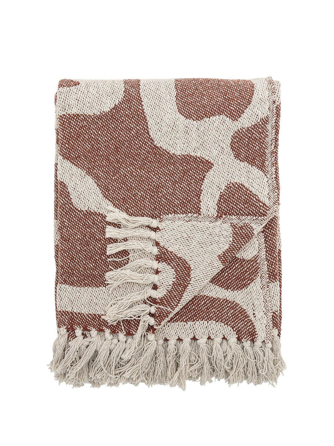 Salobre Throw - Rust Brown - Recycled Cotton