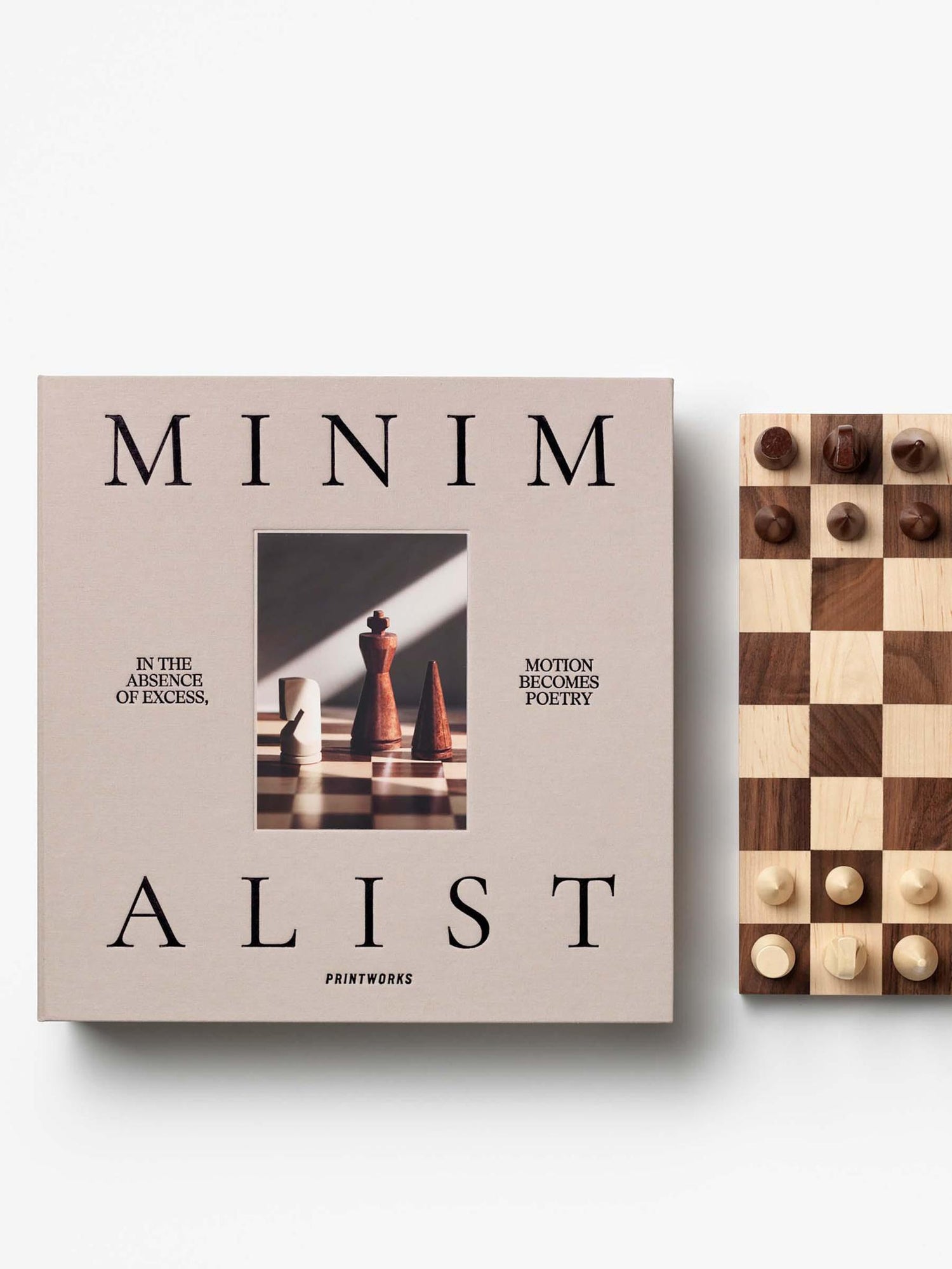 The Minimalist - Wooden Chess Set