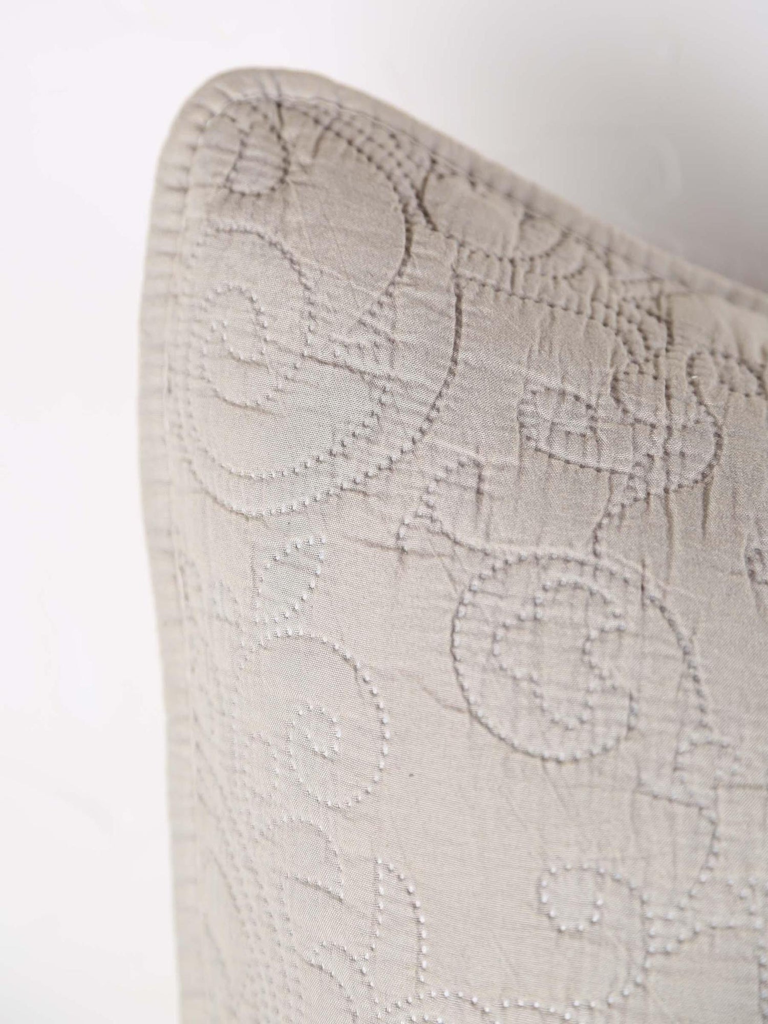 Isabelle cushion - Size Options Available - Eucalyptus Grey