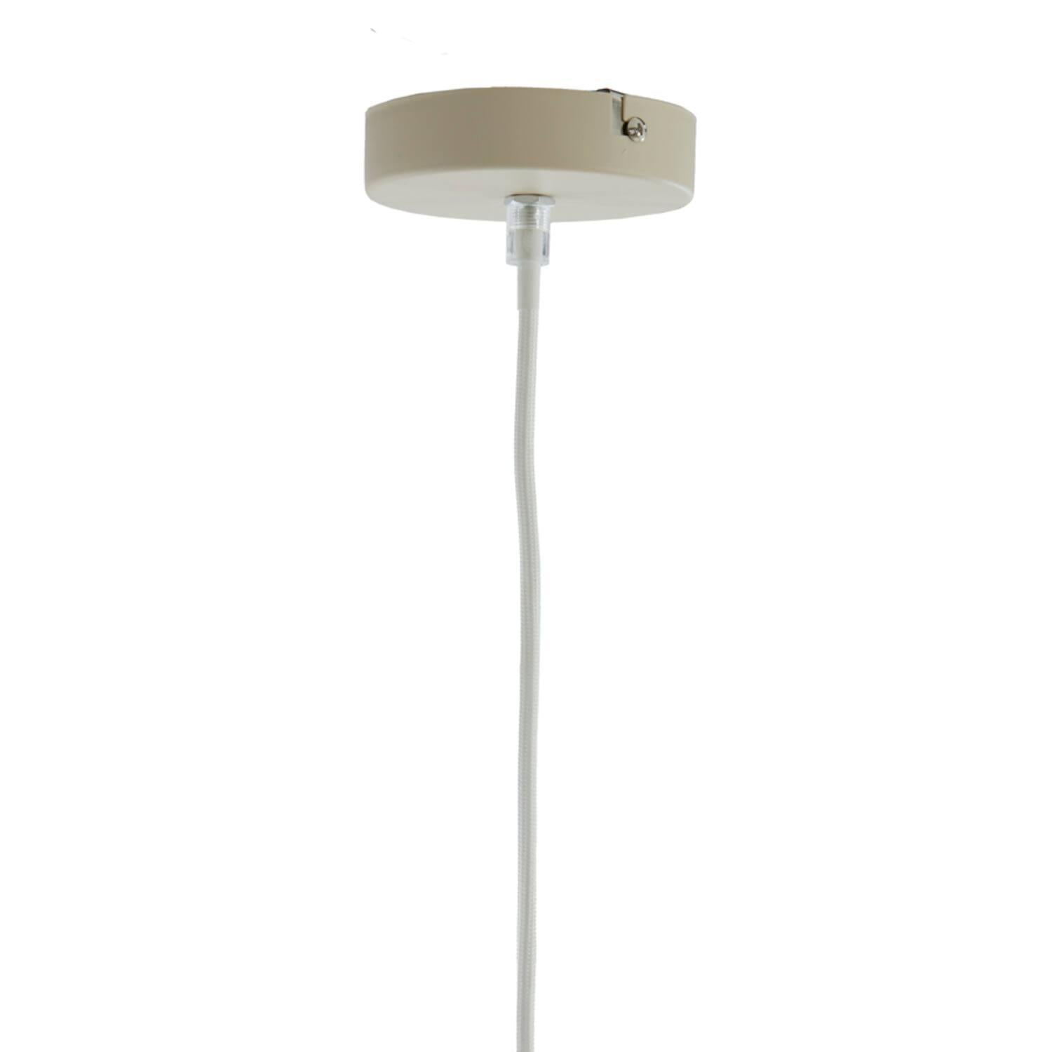Zubeda Hanging lamp - linen natural