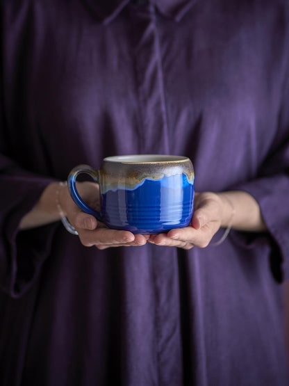 Sheen Mug - Blue, Stoneware