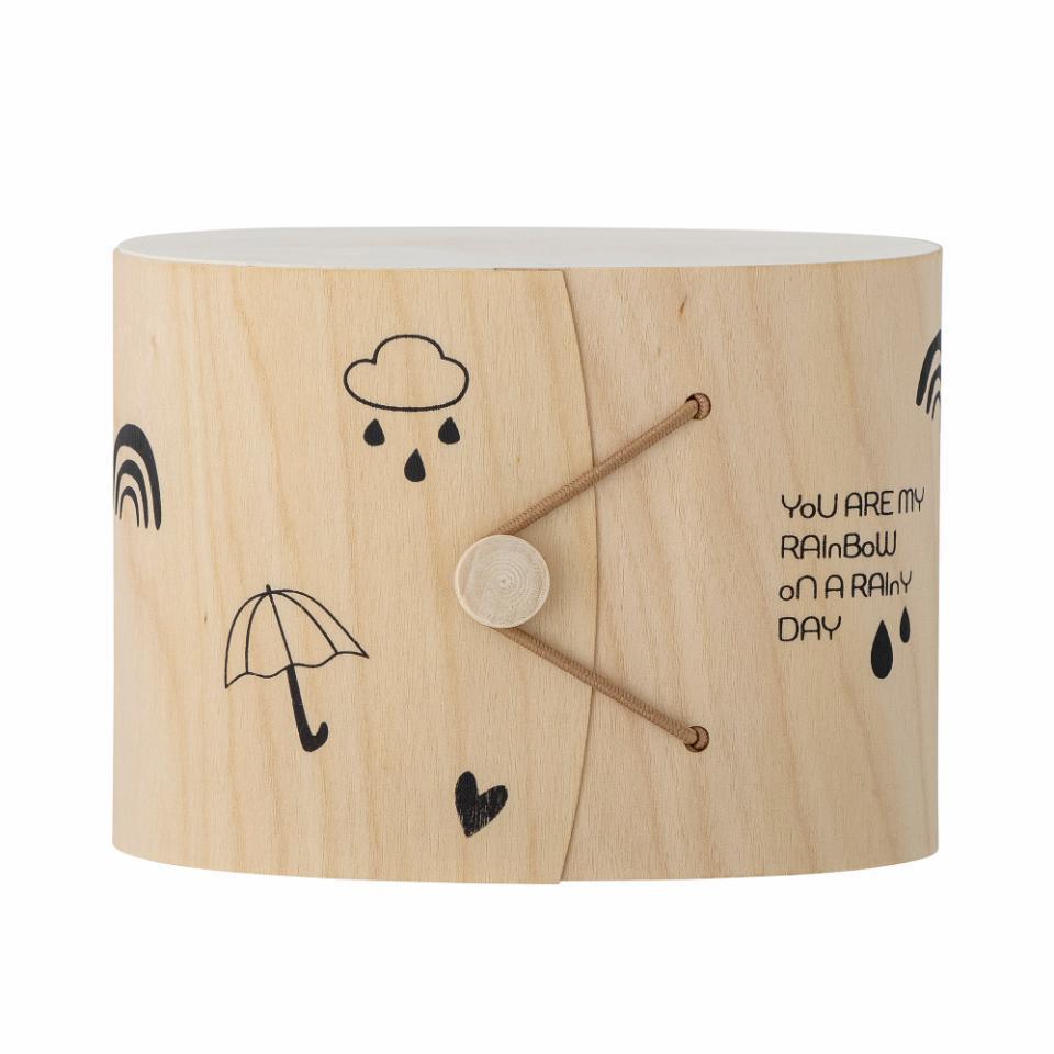 Rainbow Stoneware Mug in Printed Wooden Box