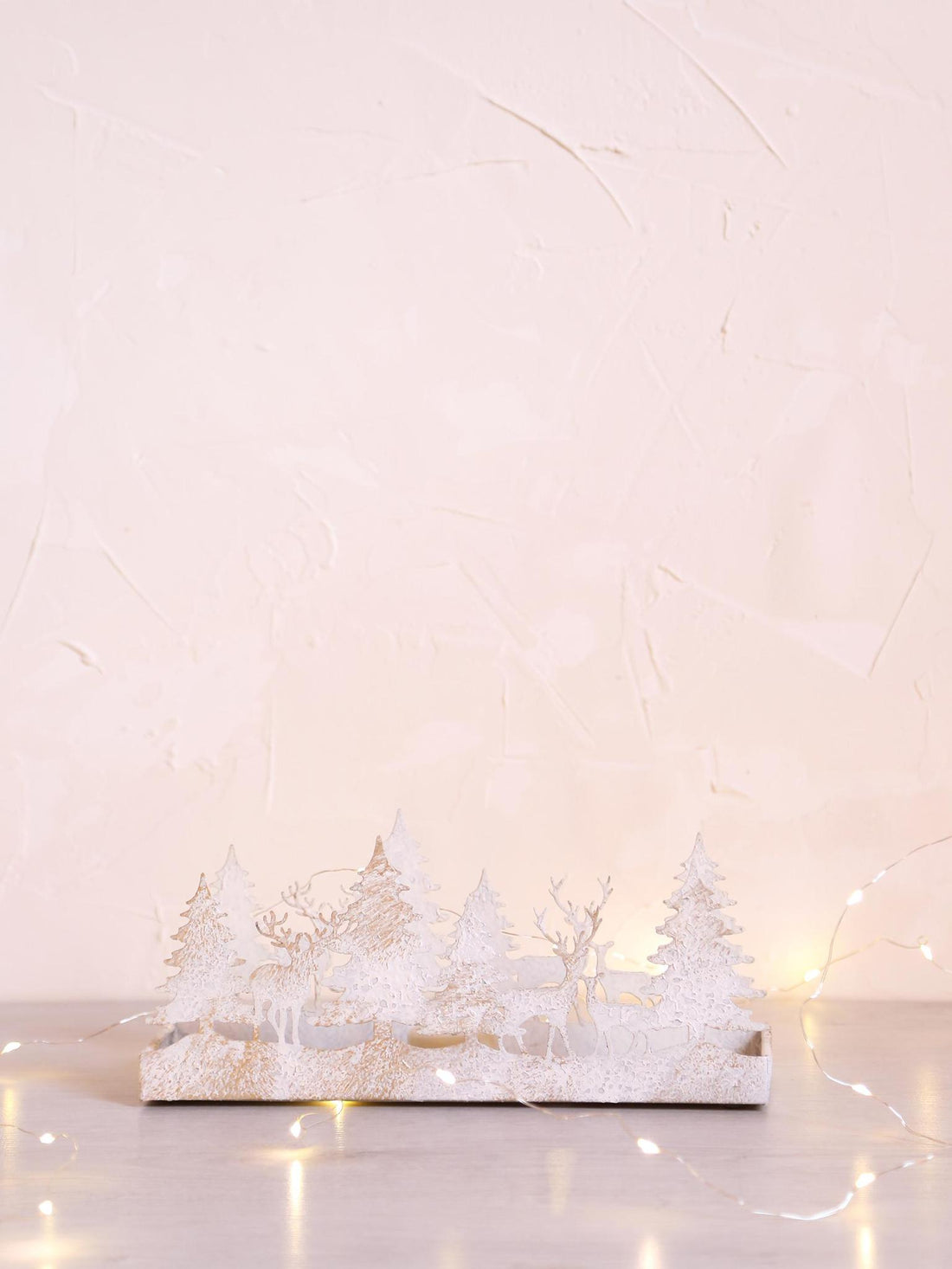 Festive Wilderness Candle Holder