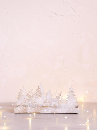 Festive Wilderness Candle Holder