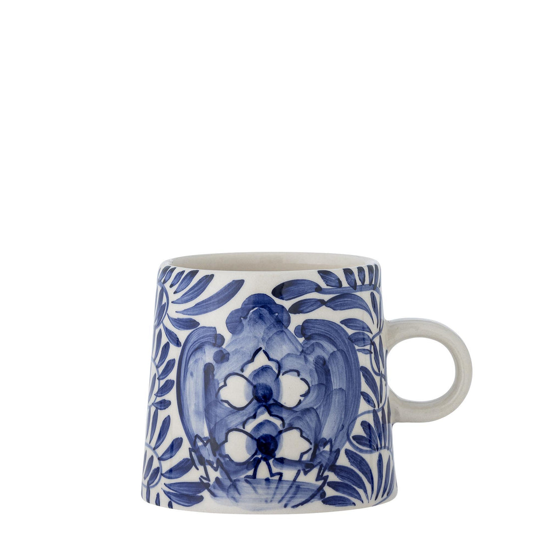 Karlie Mug - Patterned Stoneware - Blue