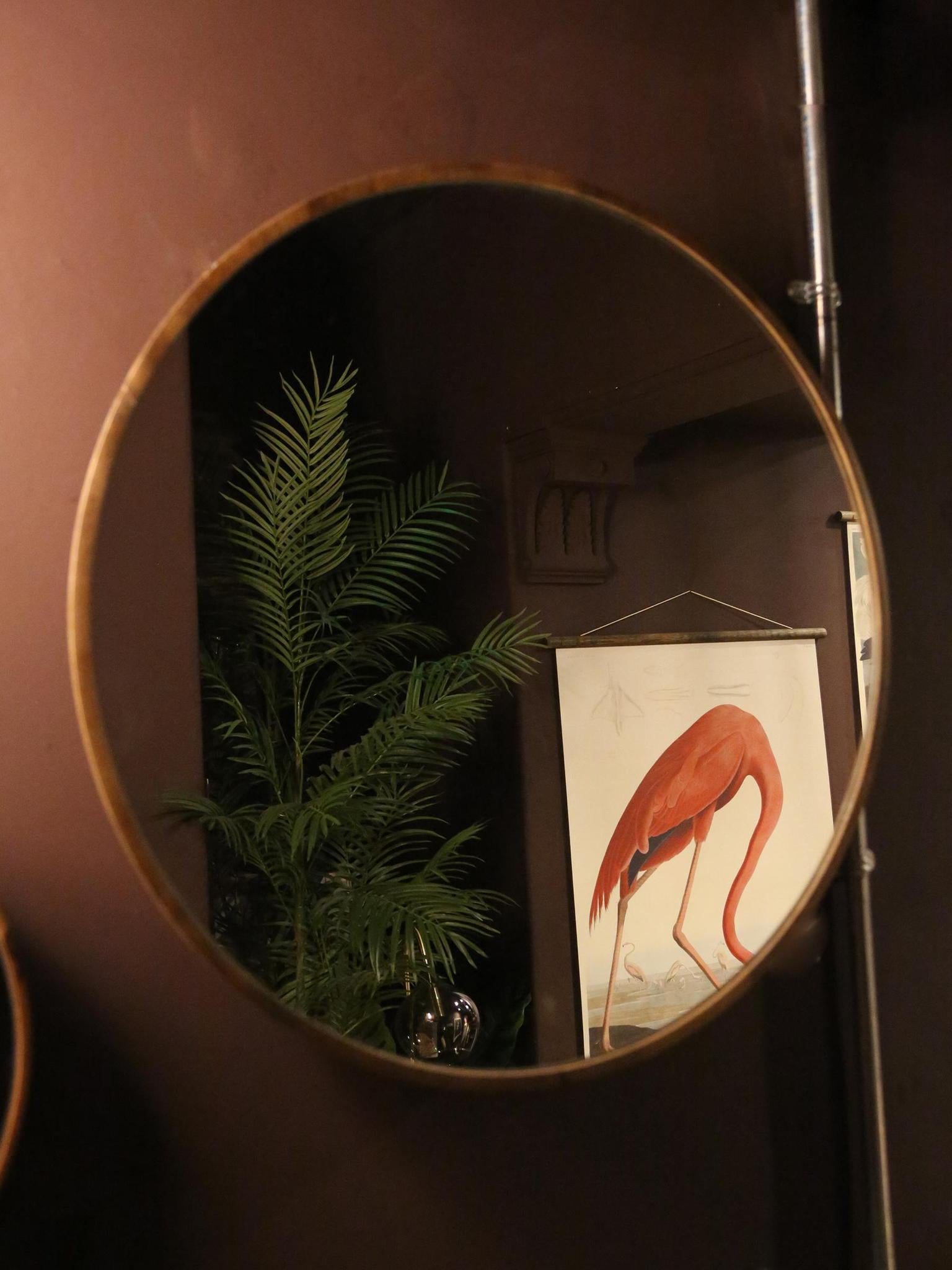 Mamali Brown Mango Wood Mirror - 3 Sizes Available