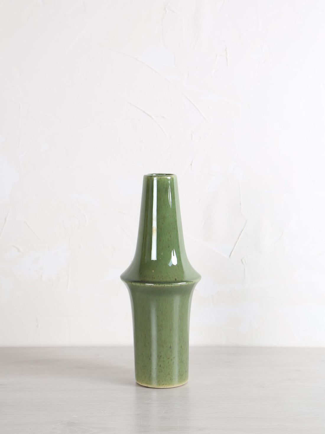 Cashay Dark Green Ceramic Vase - 2 Sizes Available