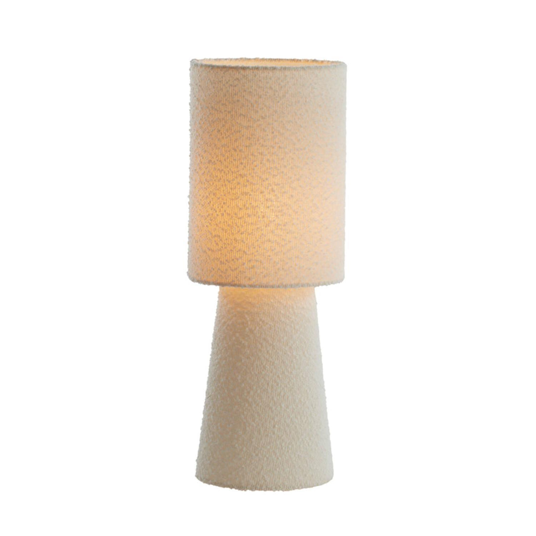 Mikkel Table lamp bouclé cream