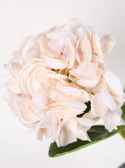 Faux Real Touch Pale Blush Hydrangea