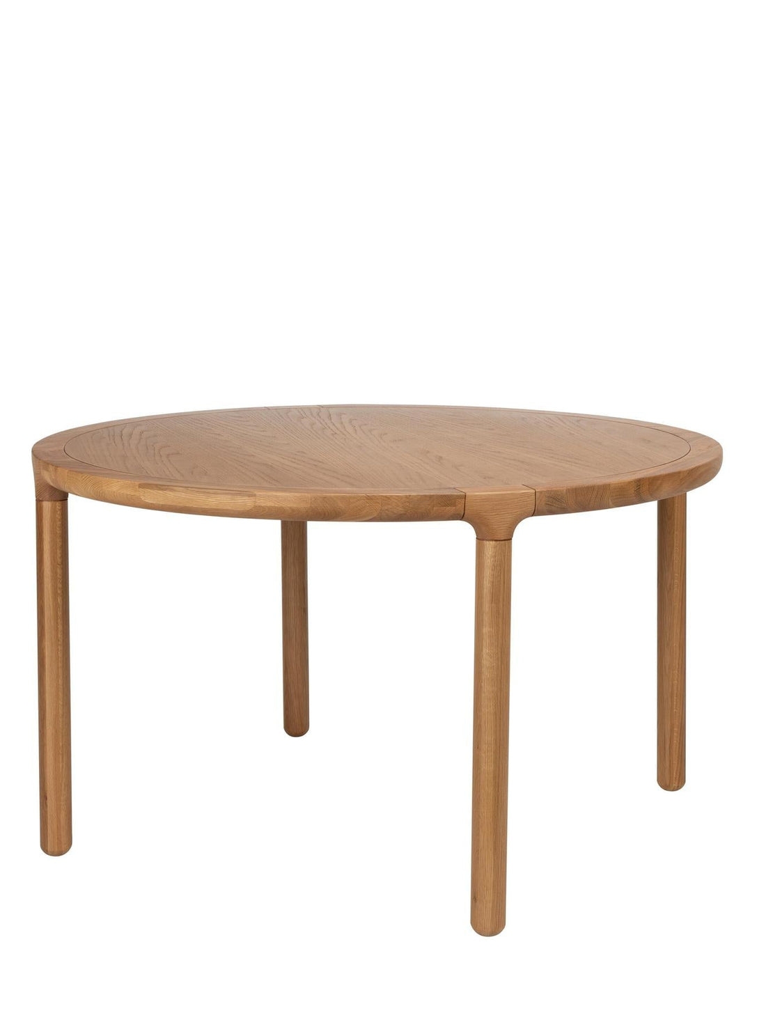 Storm Wooden Round Dining Table - Natural