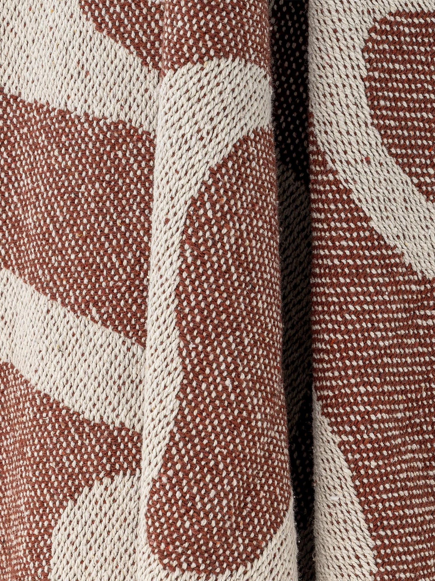 Salobre Throw - Rust Brown - Recycled Cotton