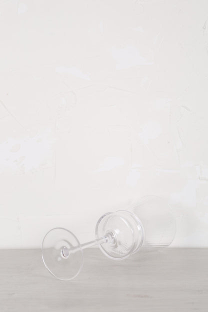 Fluted Wine Glass - Clear